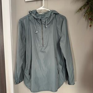 La Hearts Mint Green Hooded Jacket